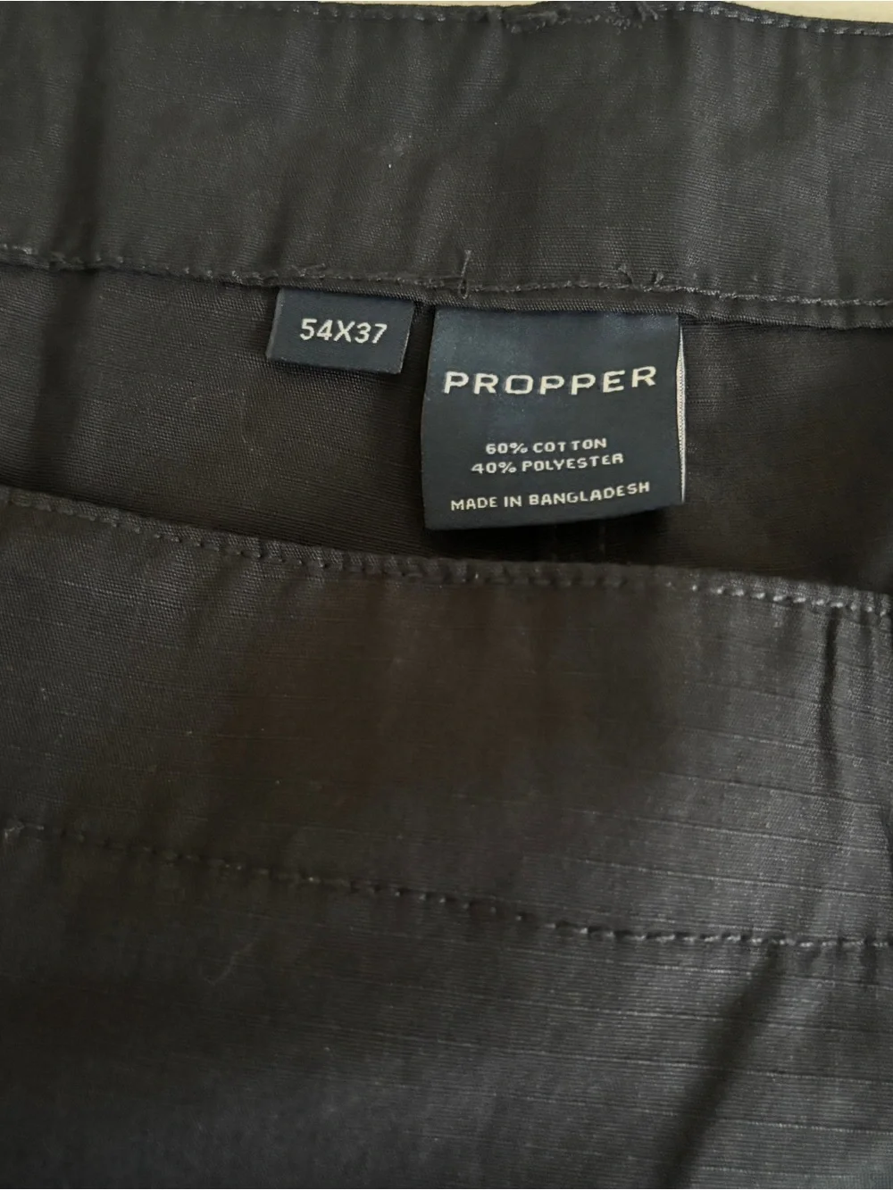 Propper Men’s Tactical Uniform Ripstop Cargo Pants Navy 54x37 Relaxed fit - NWT - Picture 6 of 8